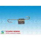 Extended Round Hooks Tension Coil Springs , Stainless Steel Tension Springs