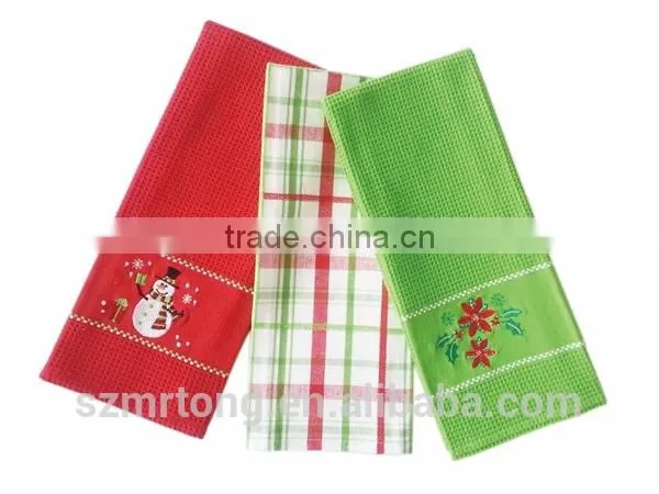 100% Cotton Big Tea Towels Kitchen Cleaning Cloth photo-3