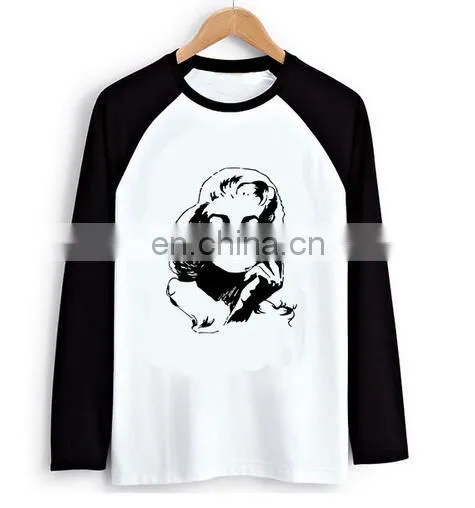 Factory Price Long Sleeve Breatheable Custom T Shirt Printing photo-6