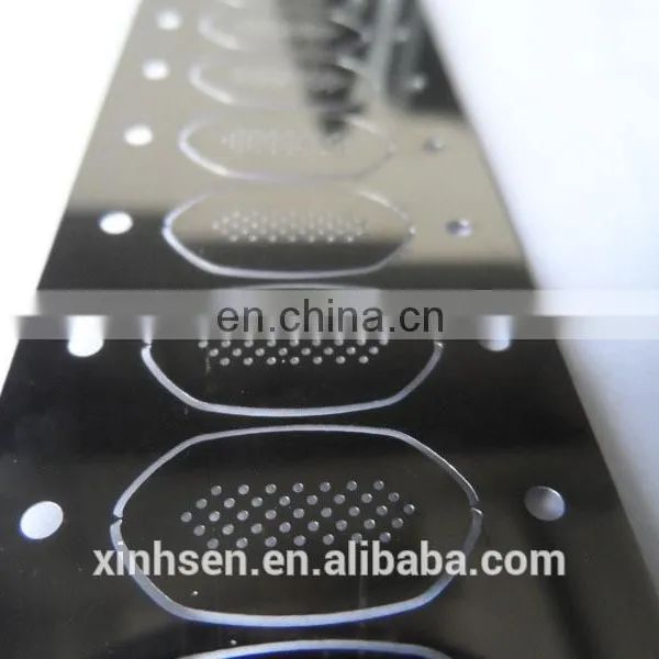 Stainless Steel Metal Speaker Mesh With 3M Adhesive photo-5