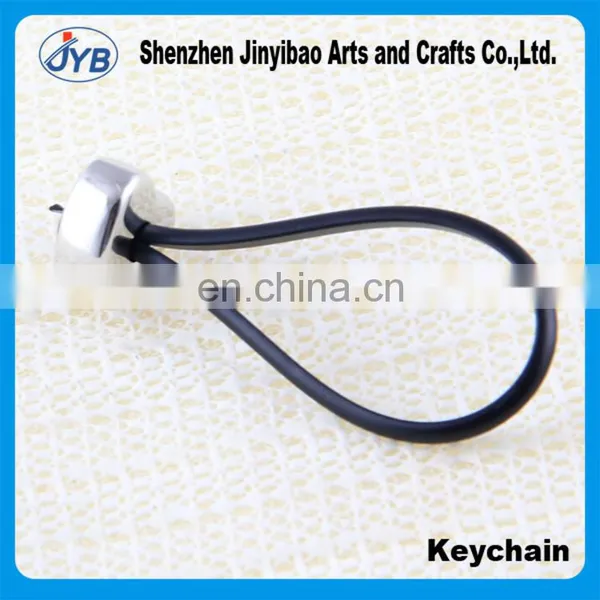 Alloy Love Peach Heart Couple Key Chain Creative Cute Leather Key Ring Key Chain New Wholesale photo-3