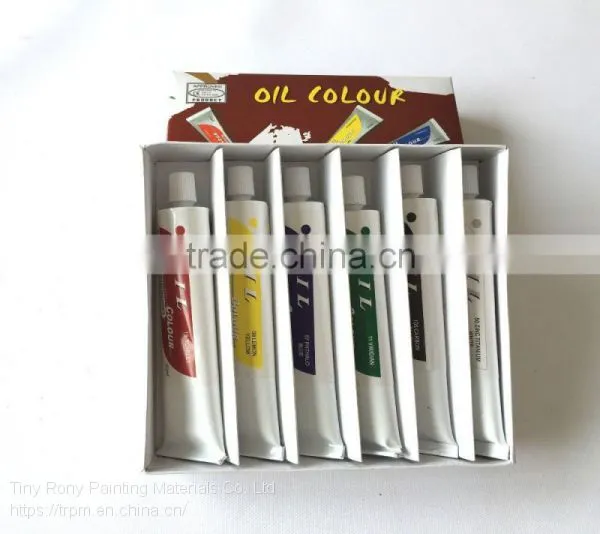 6 Colors Oil Color