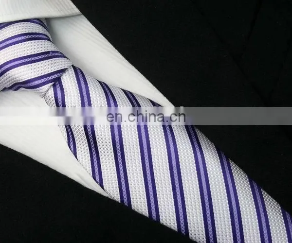 Factory Wholesale Stripe Slim Knitted Necktie photo-6