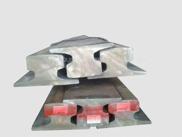 Railroad Crane Rail DIN536 Standard A55 A65 A75 A100 A120 in Stock