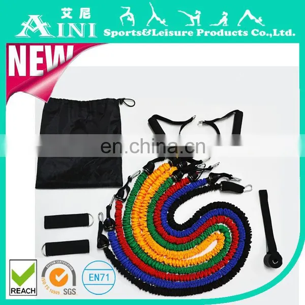 High Quality 11pcs Resistance Bands Set