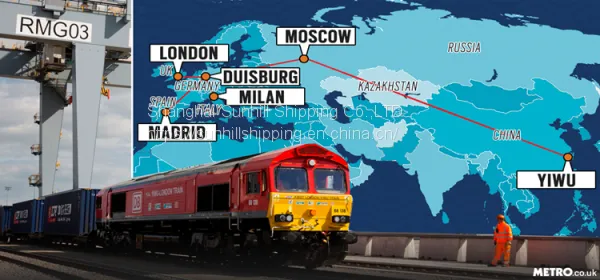 Yiwu Opens Freight Train to Minsk With Container Cargos Delivery to Belarus