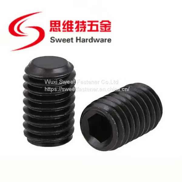 Carbon Steel Alloy Steel Gr12.9 Grub Screw High Tensive Black Set Screw DIN913 photo-2