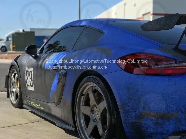 Km for 2012-2015 981 Carman Upgrade GT4 Bodykits PP Material photo-5