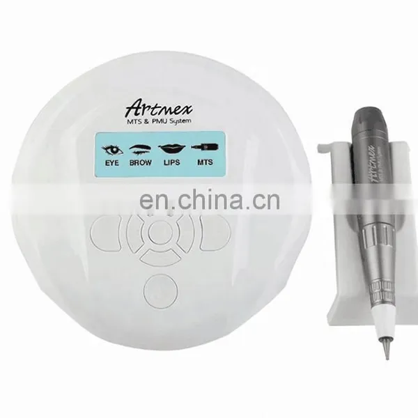 Artmex V6 Portable Digital Eyebrow Embroidery Lip-line Eye-line Tattoo Permanent Makeup Machine With Digital Control photo-4