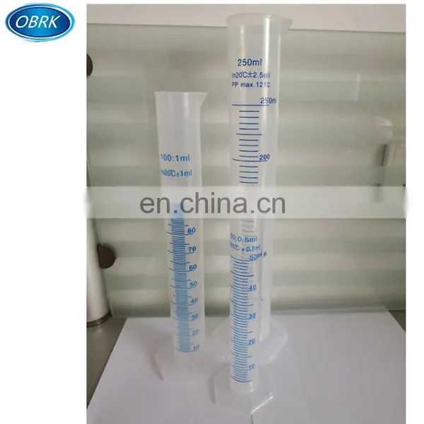 Best Quality Excellent Performance Clear Plastic Measuring Cylinder 100ml photo-3