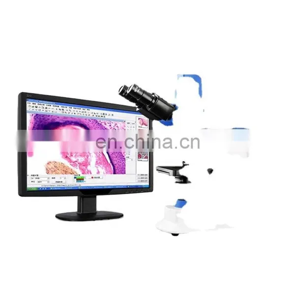 High Resolution Laboratory 1600X Electric Trinocular Optical Digital Microscope for Sale photo-2