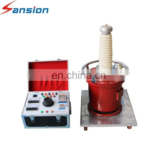 10kVA 100kv High Voltage Withstand Voltage Transformer AC DC Hipot Test Equipment