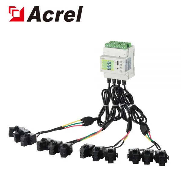 Acrel 3P4W Din Rail Multi-loop Energy Meters ADW210-D16-4S photo-3