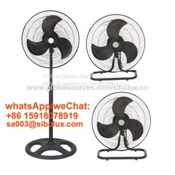 18 Inch Vintage Metal Standing Fan photo-3