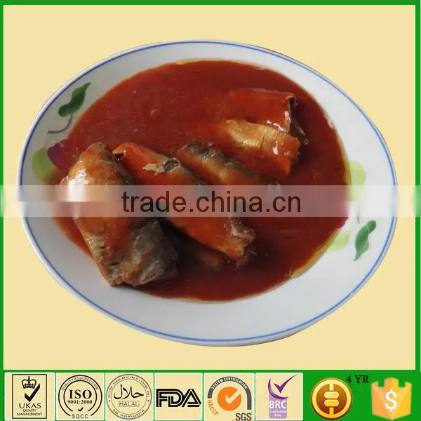 Normal Open Tinned Sardine Fish Food Wholesale Cheap Tinned Food 425g photo-2