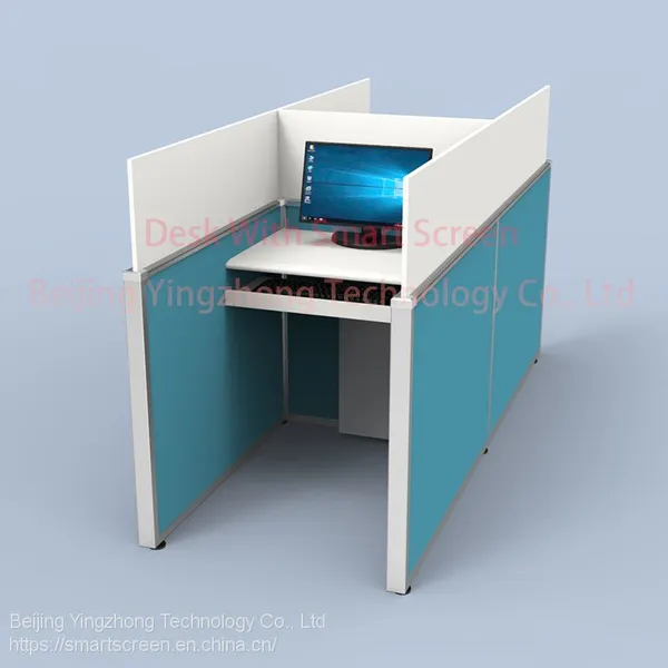 Height-adjustable Study Cubicle Partiton Anti-noise Carrel Dividers Lifting Hidden Screen Library Table Office Workstation Computer Desk