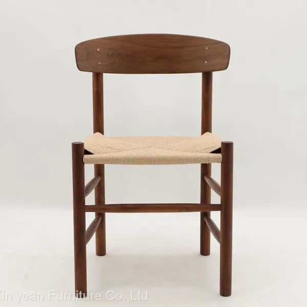 Nordic Design Mogensen J39 Chair in Solid Ashwood Natural Papercord Wooden Dining Chairs photo-4