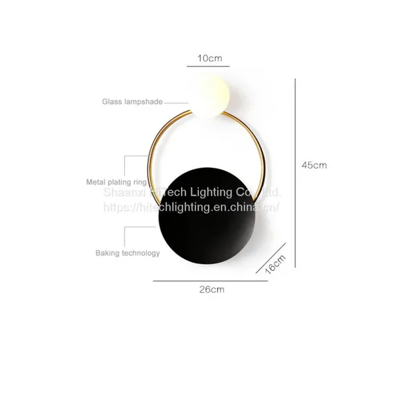 Modern Minimalist Wall Lamps Wam/Cold /3 Colors Lighting For Living Room Bedroom Bedside LED Sconce Aisle Lighting Wall Light photo-3