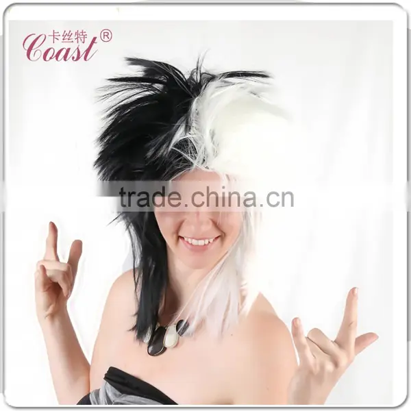 Cheap Fashion Rock Star Fake Spiky Punk Synthetic Hair Wig photo-6