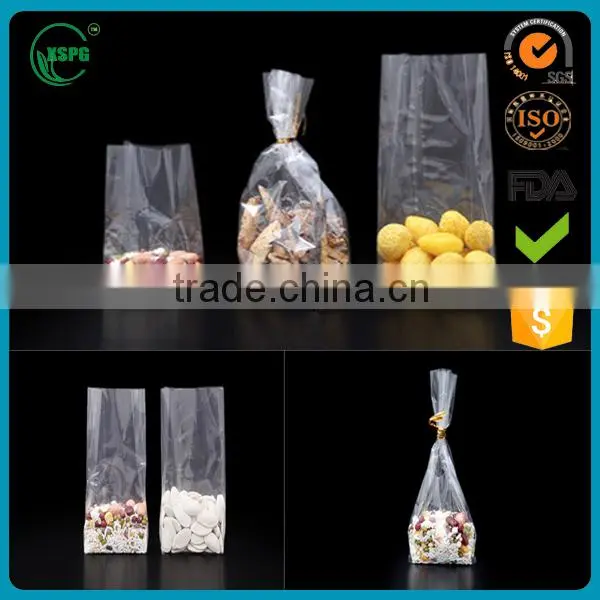 Hot Sale Transparent BOPP Square Bottom Christmas Candy Bag photo-3