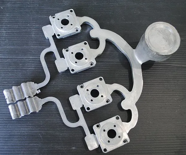 Custom Metal Die Casting Parts Aluminum Alloy Die Casting