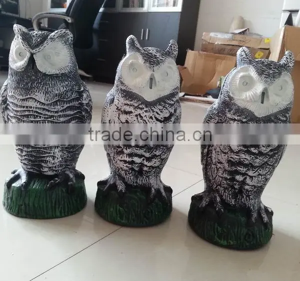 Plastic Auto Shake Hand Owl Decoration/bird Stand Decoration photo-2