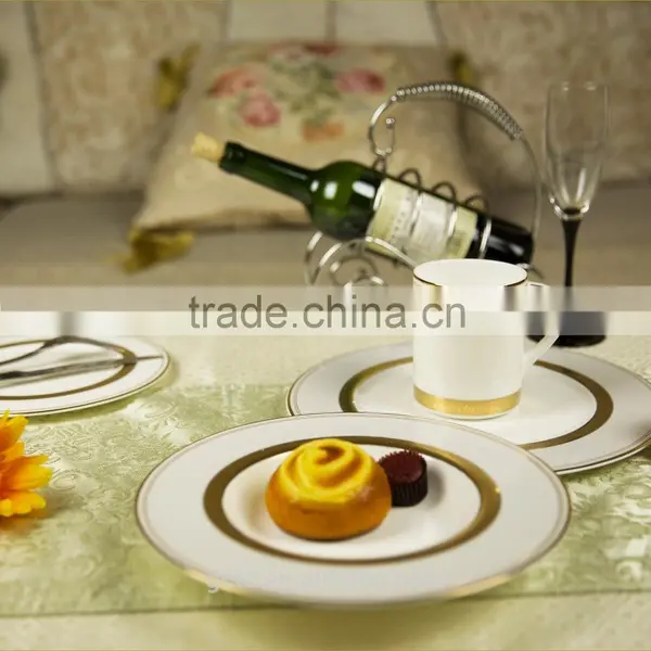 Bone China 20pcs Dinnerware Set With "AN" Design photo-5