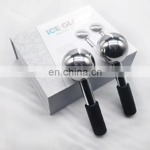 Private Label Ce Facial Massage Roller Dropshipping Magic Cryo Stick Cooling Stainless Steel Ice Globe photo-4