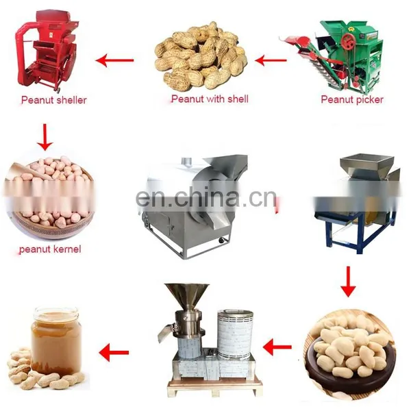 Dry Chestnut Groundnut Hazelnut Bean Skin Peanut Blanched Peeler Mango Butter Making Machine photo-3