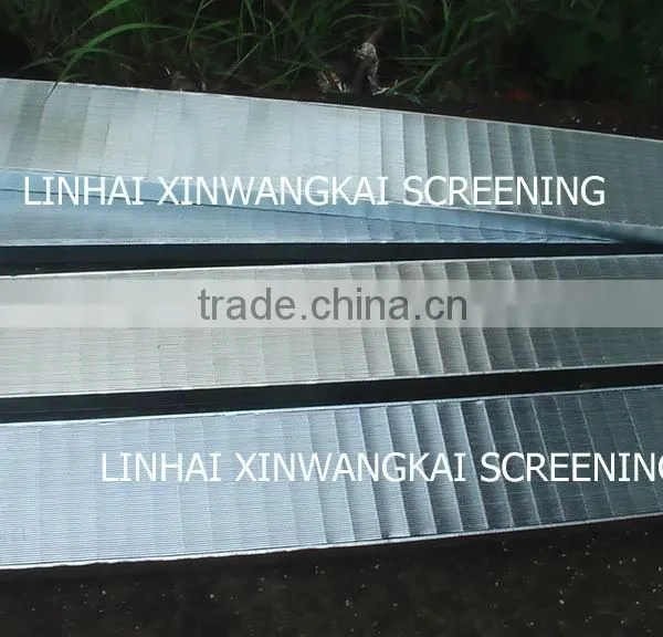 Galvanized Steel Wedge Wire Slot Hole Sheet