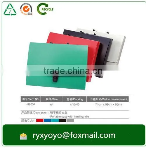 a4 Clear File Folder pp Plastic Document File Holder With Elastic Band photo-4