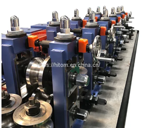 Simple Low Maintenance Carbon Steel Round/Square Pipe Production Line photo-3