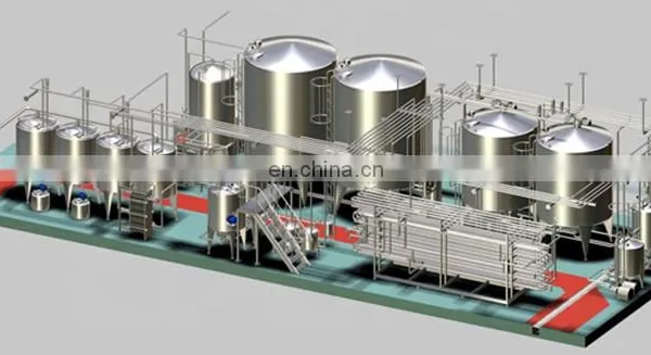 Hot Sale Mini Turnkey Dairy Processing Line / Pasteurized Milk/yogurt/cheese/butter photo-3