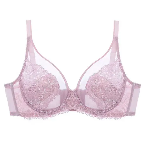 New Product Women's Bras Full Coverage Lace Underwire Bra Full Cups Sexy Lace Lingerie photo-5