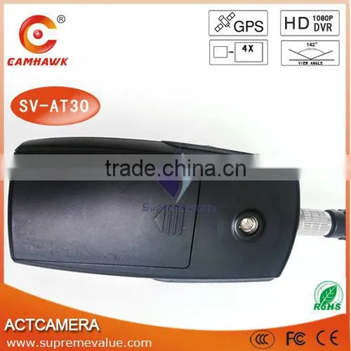 Full HD 1080P Police Car Camera With GPS and Remote Control Factory Direct Sale Two Channels Car Video Camera With GPS Suitable photo-4
