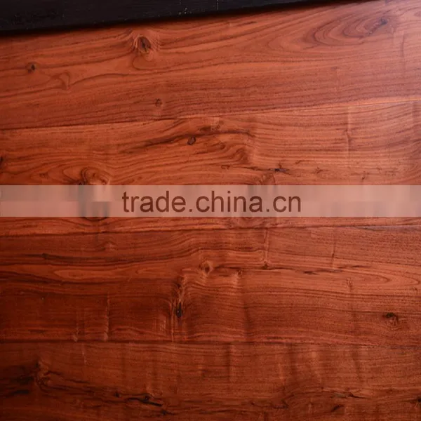 Black Walnut Smooth Engineered Solid Wood Flooring Stained Color or Natural