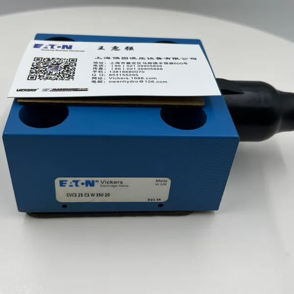 EATON VICKERS HYDRAULIC VALVE 02-157670 CVI-25-HFV-20-A-43-10 02-157741 CVI-25-HFV-20-B-32-10 02-310643 CVI-32HFV20A6310 photo-5