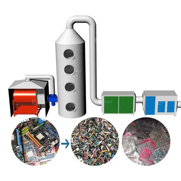 Waste PCB Scrap Dismantling Machine photo-2