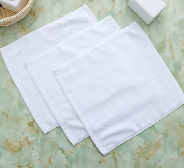 Cotton Plain Weave Terry Face Towels