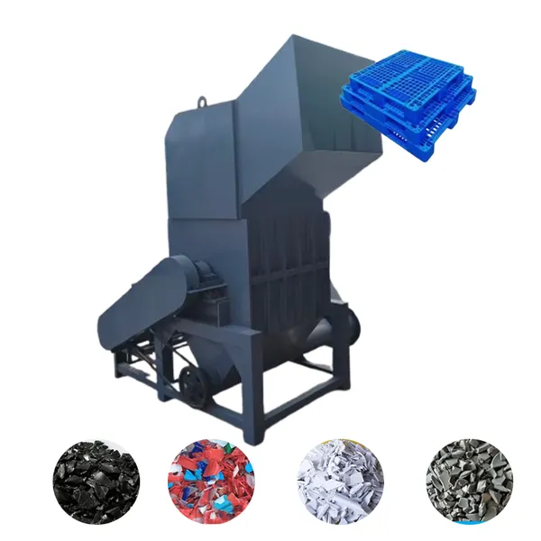 Compact Plastic Basket Crusher With 300kg/h Capacity for Small Workshops and Factories photo-1