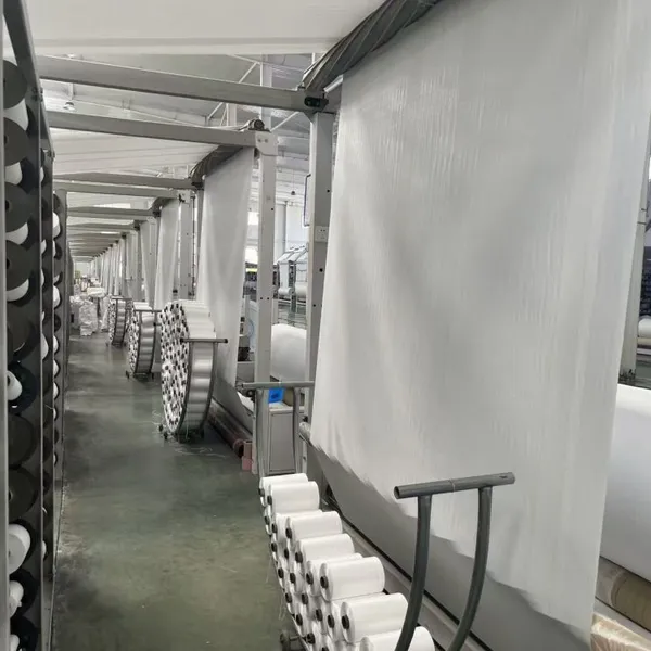 Waterproof Laminated PP Woven Fabric Roll for FIBC Bulk Bags - Transparent Option photo-3
