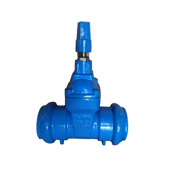 Hot Sale Z45X-16 DIN F5 NRS Ductile Iron Gate Valve Resilient Seat EPDM PN16 Manual Operated Water Normal Temperature photo-4