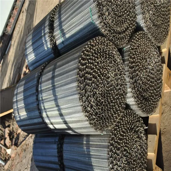 Actory Price Food Grade 316 Stainless Steel Braided Link Spiral Wire Mesh Conveyor Belt for Screening Applications photo-2