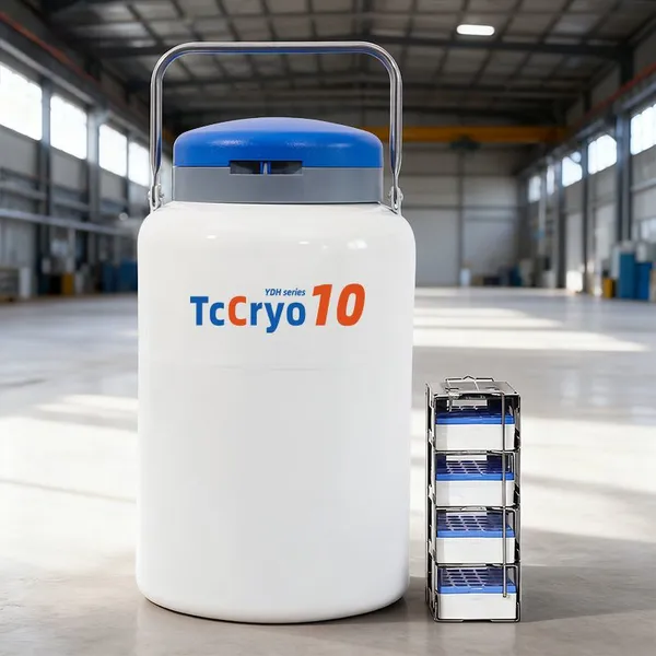 Belize 10L YDH Liquid Nitrogen Dry Shippers TcCryo Sperm Collection Container