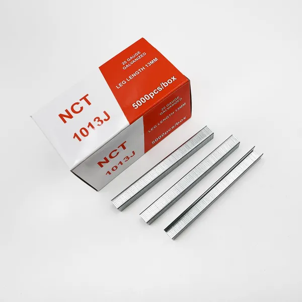 Factory Price 20 Gauge 1010J 1013J Staple Pin Furniture Wood Sofa U-Type Nail photo-2