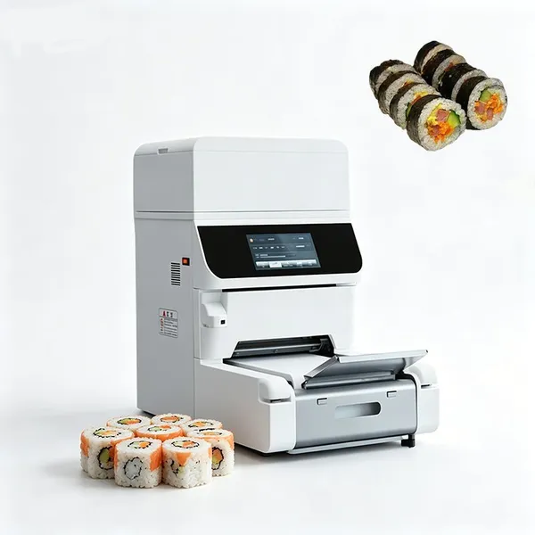 Touch Screen Optional QD-SRM Vollautomatische Sushi-Rollmaschine, Sushi-Macher-Formgerät für große Catering-Zentralküchen photo-4