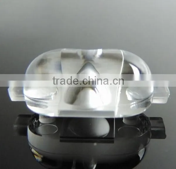 PMMA Peanut Convex Optical Led Lens for Cree XPE / XPL Series photo-3