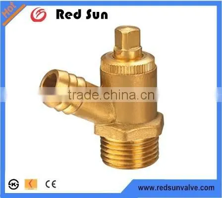 HR4080 Manufacture Brass Water Stop Bibcock Stop Valve