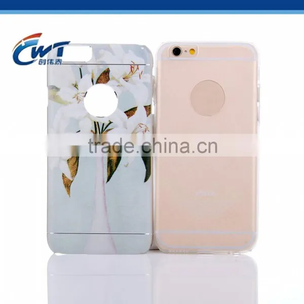 3d Print Silicone Metal Original Unlock Custom Printed for Iphone 6 Case