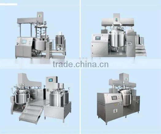 Automatic Hydraulic Lifting Vacuum Emulsifying Mixer Machine for Cream/vacuum Mixer photo-2